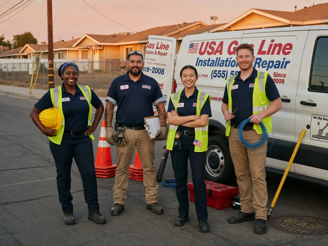 Gas Line Installation company in Manly, IA